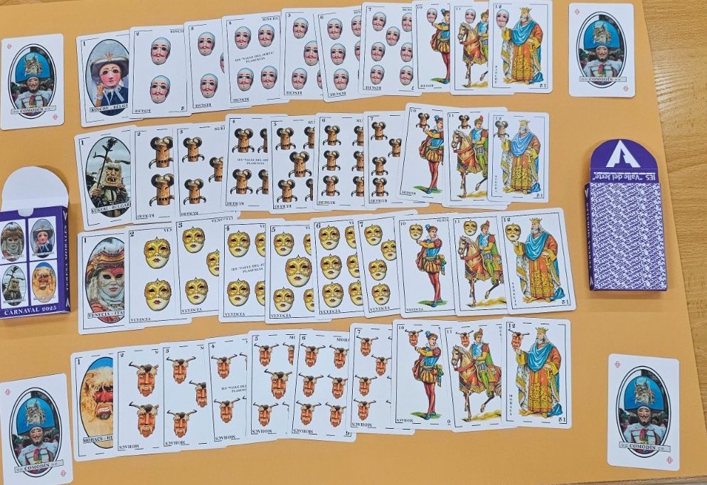 cartas de máscaras