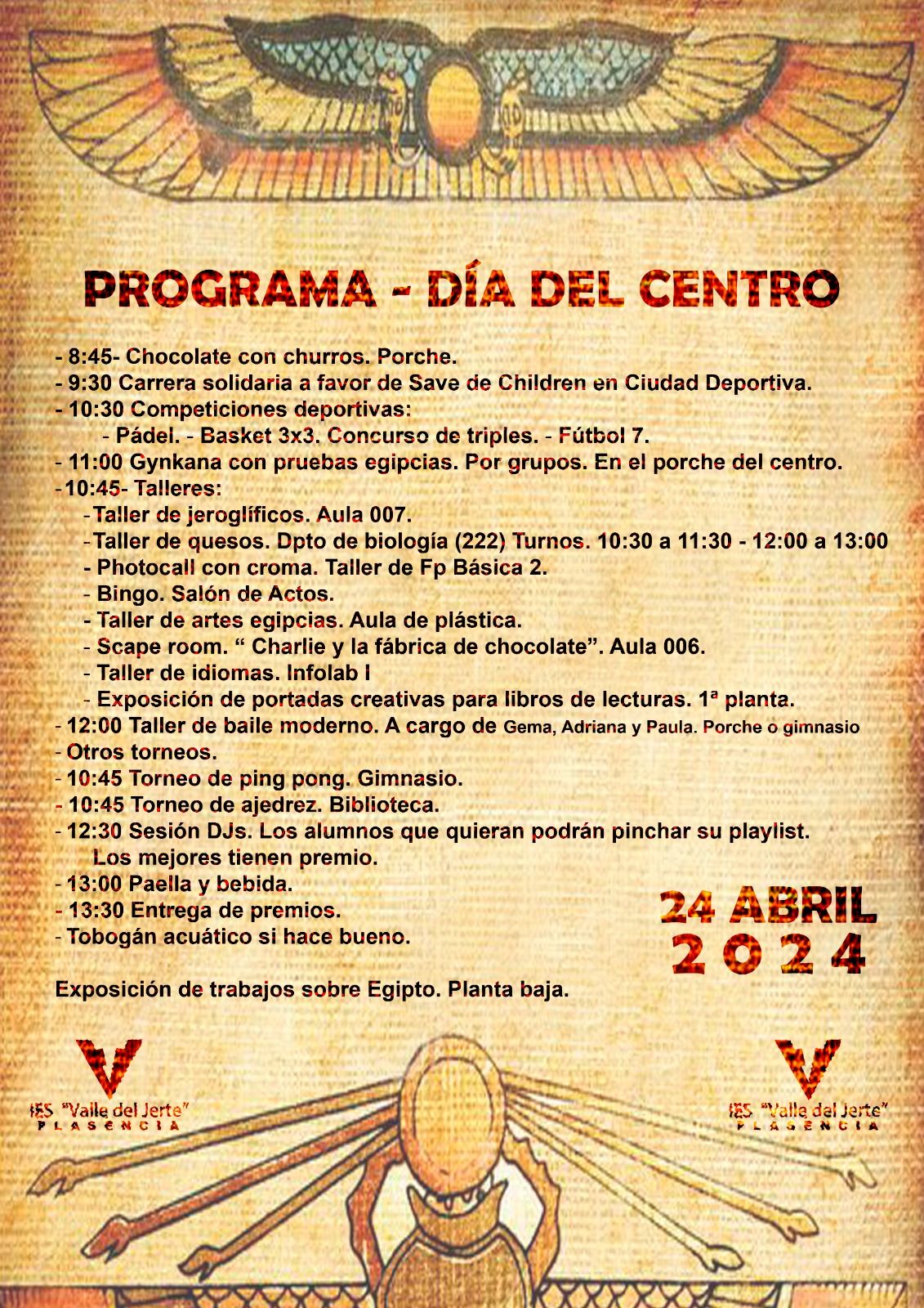 día del centro